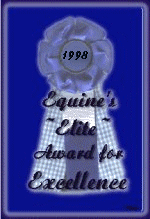 Equine's Elite Award for Excellence