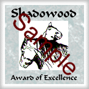 sample shadowood award